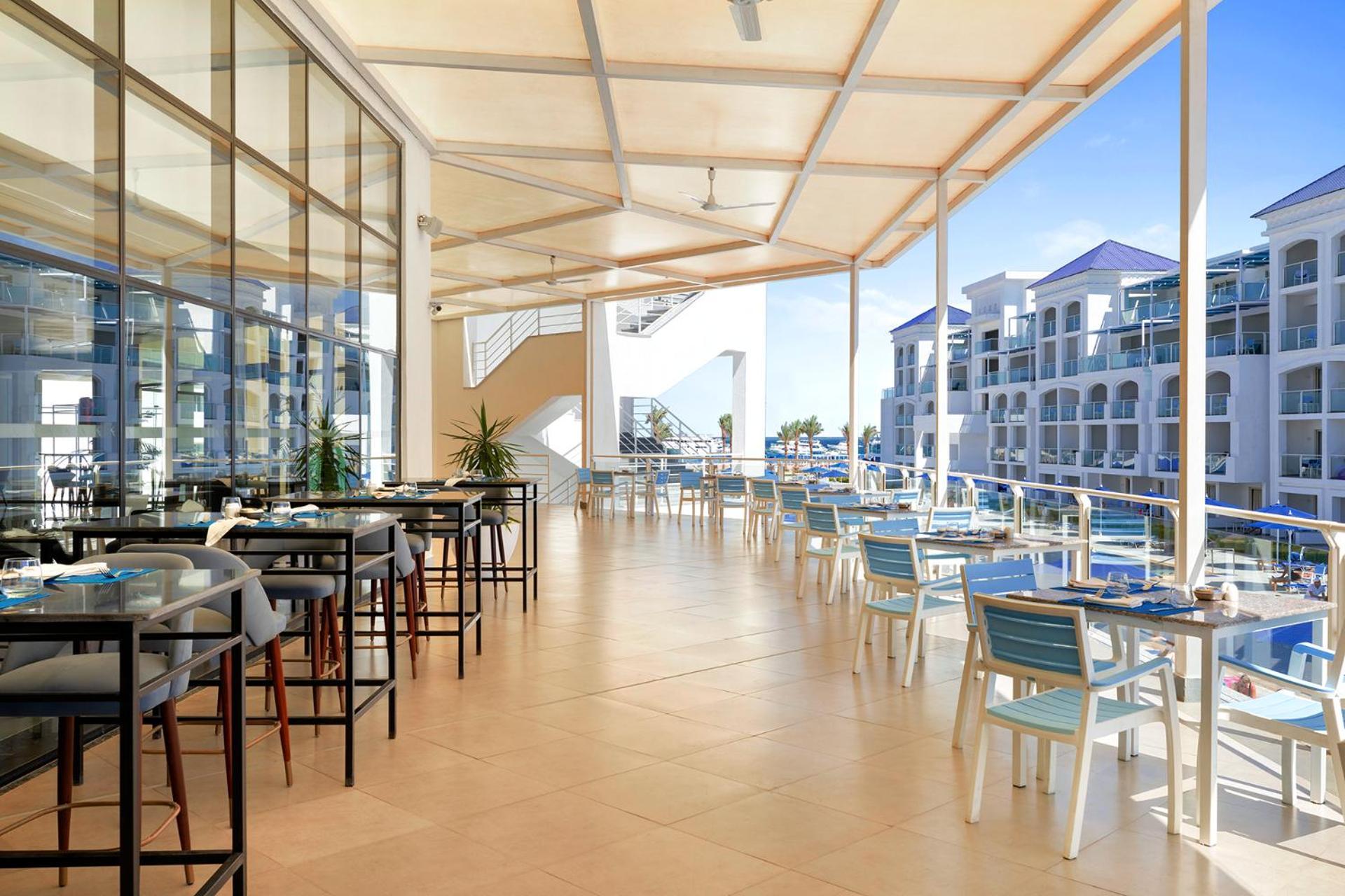 Pickalbatros Blu Spa Resort - Adults Friendly 16 Years Plus- Ultra All-Inclusive Hurgada Dış mekan fotoğraf The restaurant